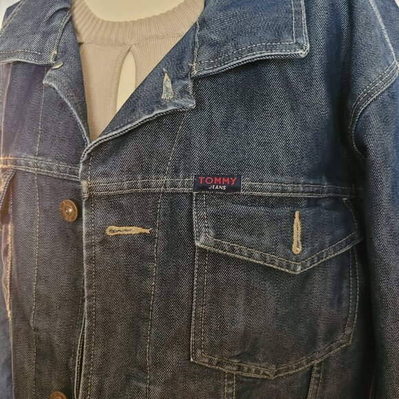Vintage Tommy Jeans Denim Jacket XL - Picture 2 of 16